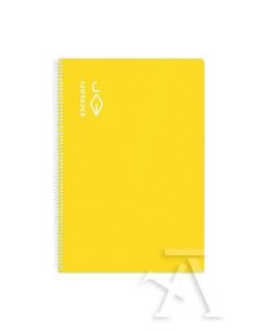 PAQ 5 BLOC Fº 50H 70G MILIMETRADO 2X2X16 ESCOLOFI AMARILLO